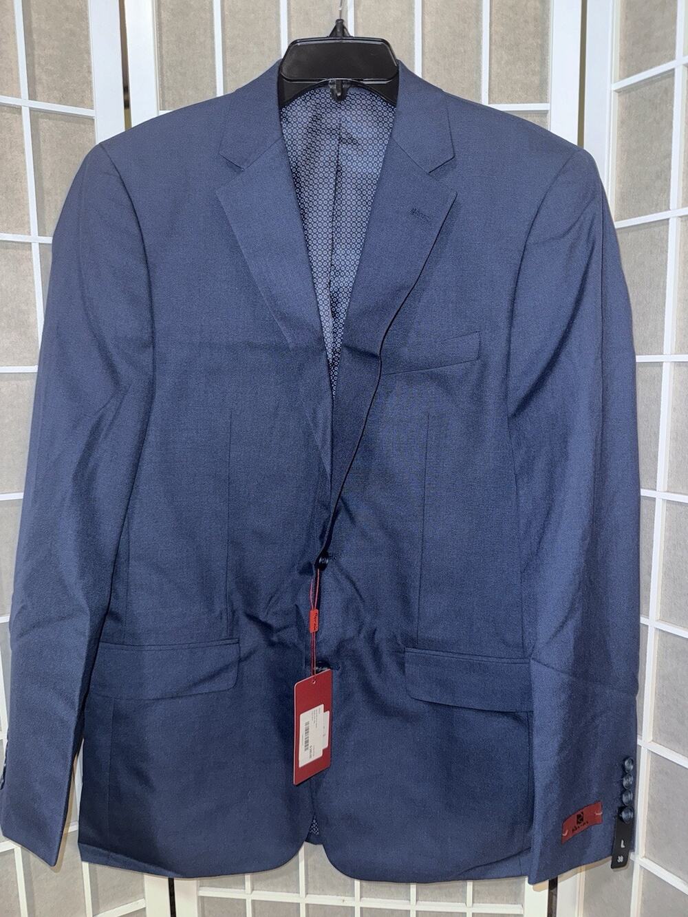 Renoir Men’s Blue Suit Jacket 38L Brand New